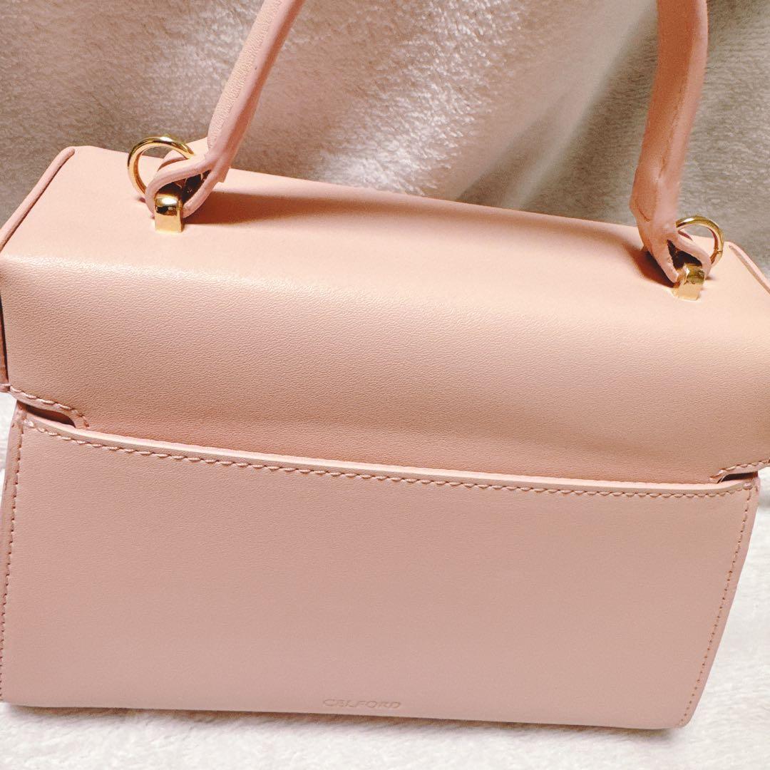 リュタン ビジュースタッズポシェット（M） CELFORD ピンク