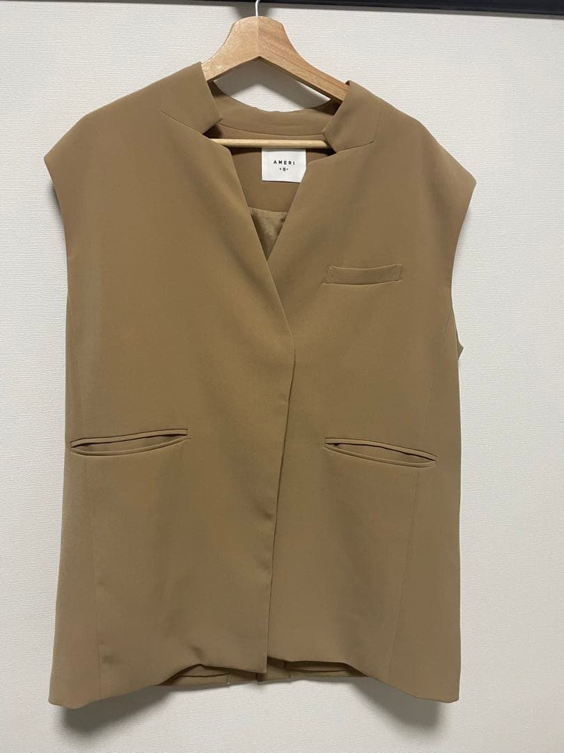 スーツ・フォーマル・ドレス OTONA WRAP VEST SET UP DRESS