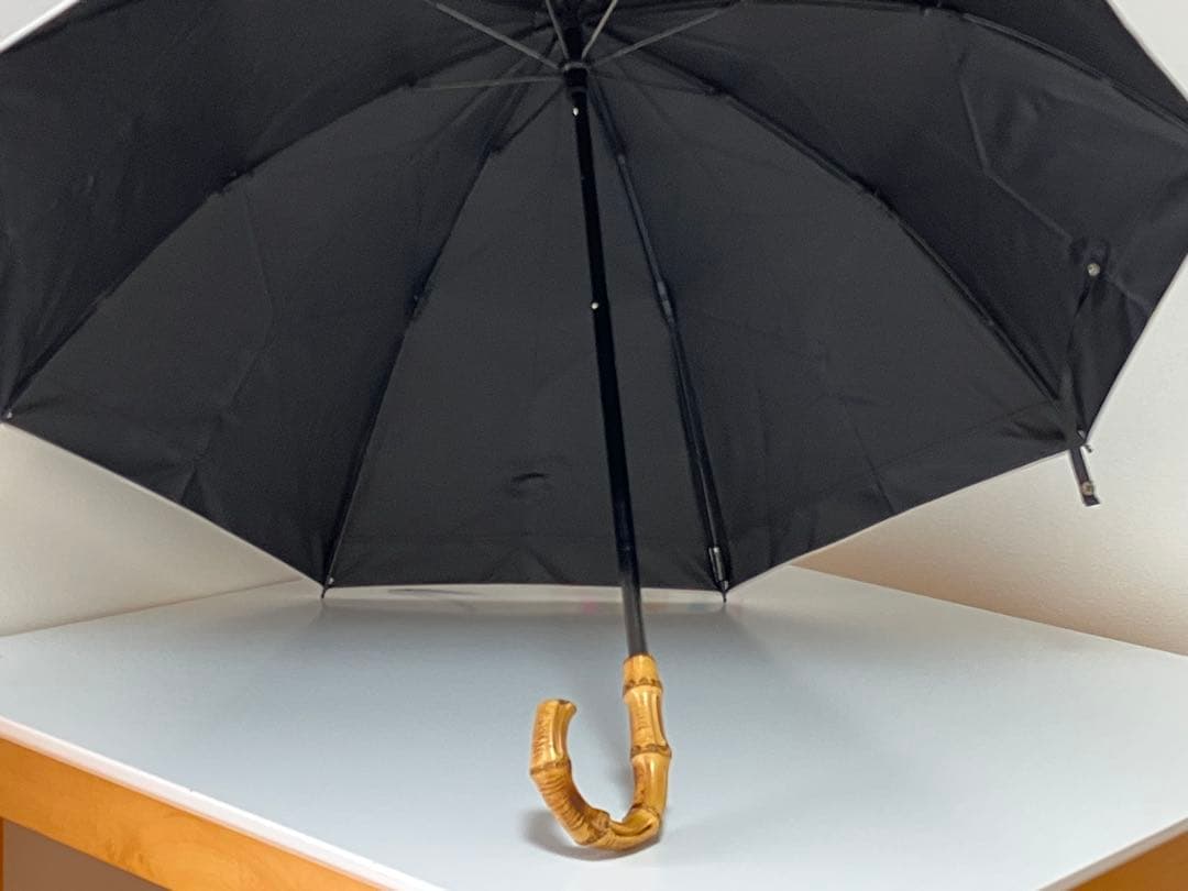 サンバリア100 折りたたみ日傘　ネイビー 晴雨兼用