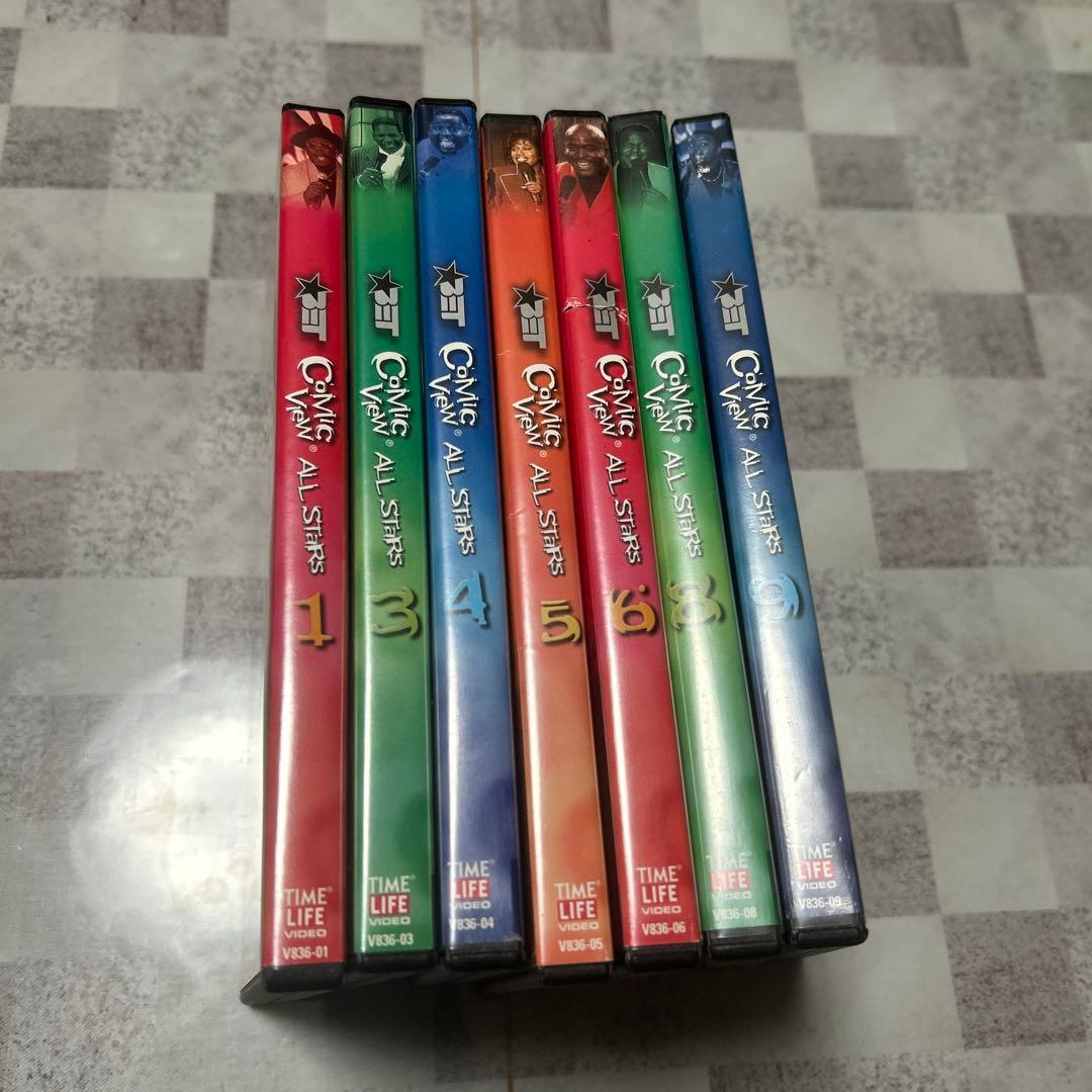 海外版DVD 7本　BET COMIC VIEW ALL STARS