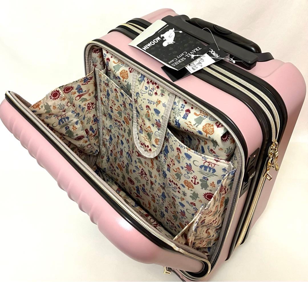 ✨新品未使用✨送料無料 MOOMIN ムーミン フロントオープン スーツケース