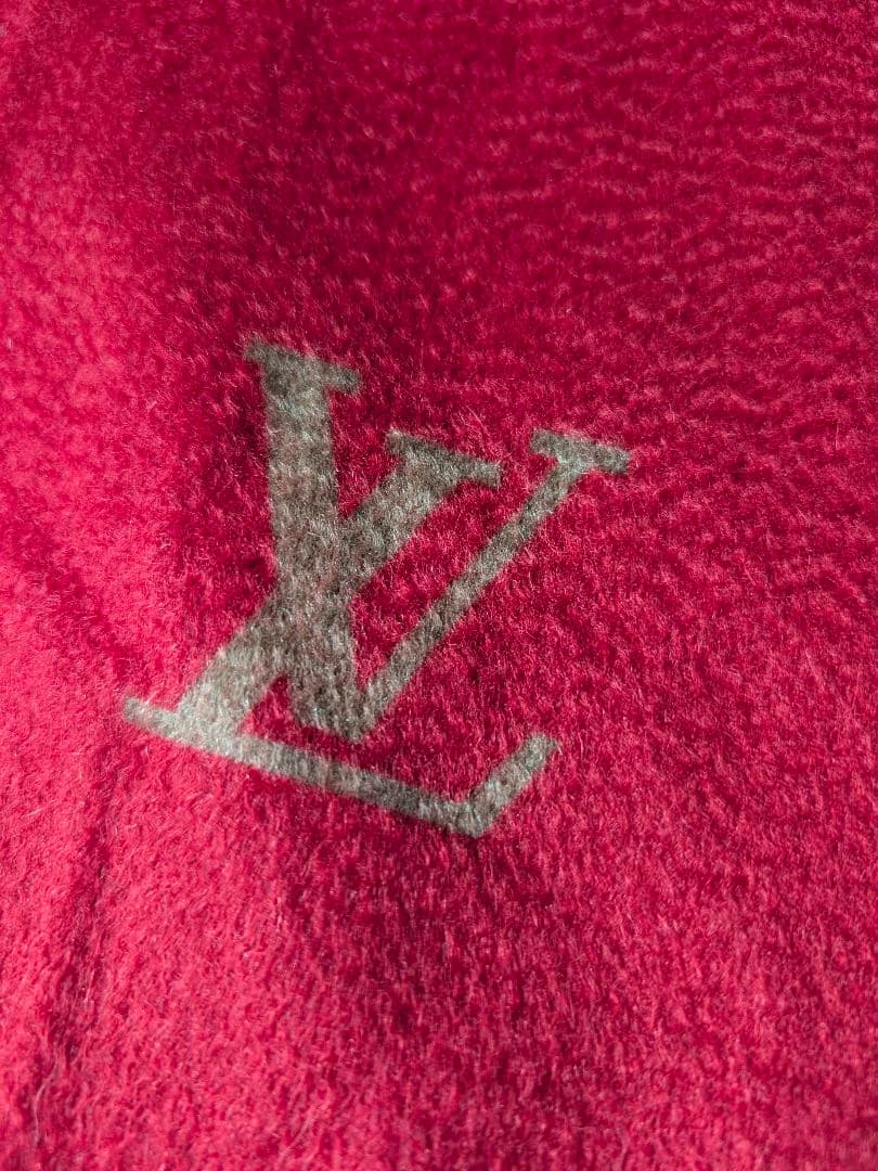 ルイヴィトン ロゴモチーフ カシミヤマフラー