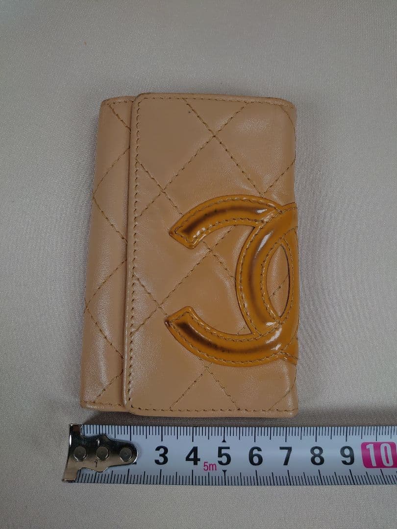 CHANEL シャネル キーケース ベージュ