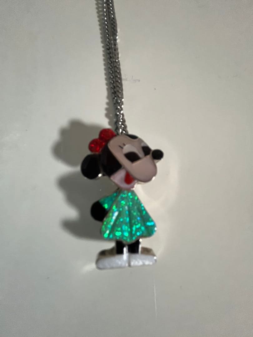 ズニ族ミニーマウスペンダントネックレス