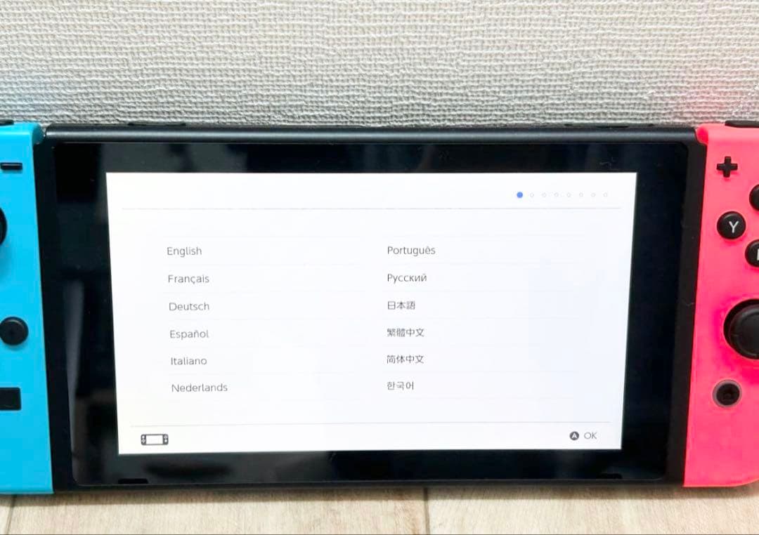 Nintendo Switch Joy-Conネオンブルー/ネオンレッド