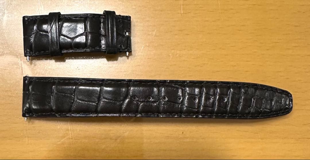 【値下げ】IWC 純正　ポルトギーゼ 黒/ブラック ベルト 20mm 18mm