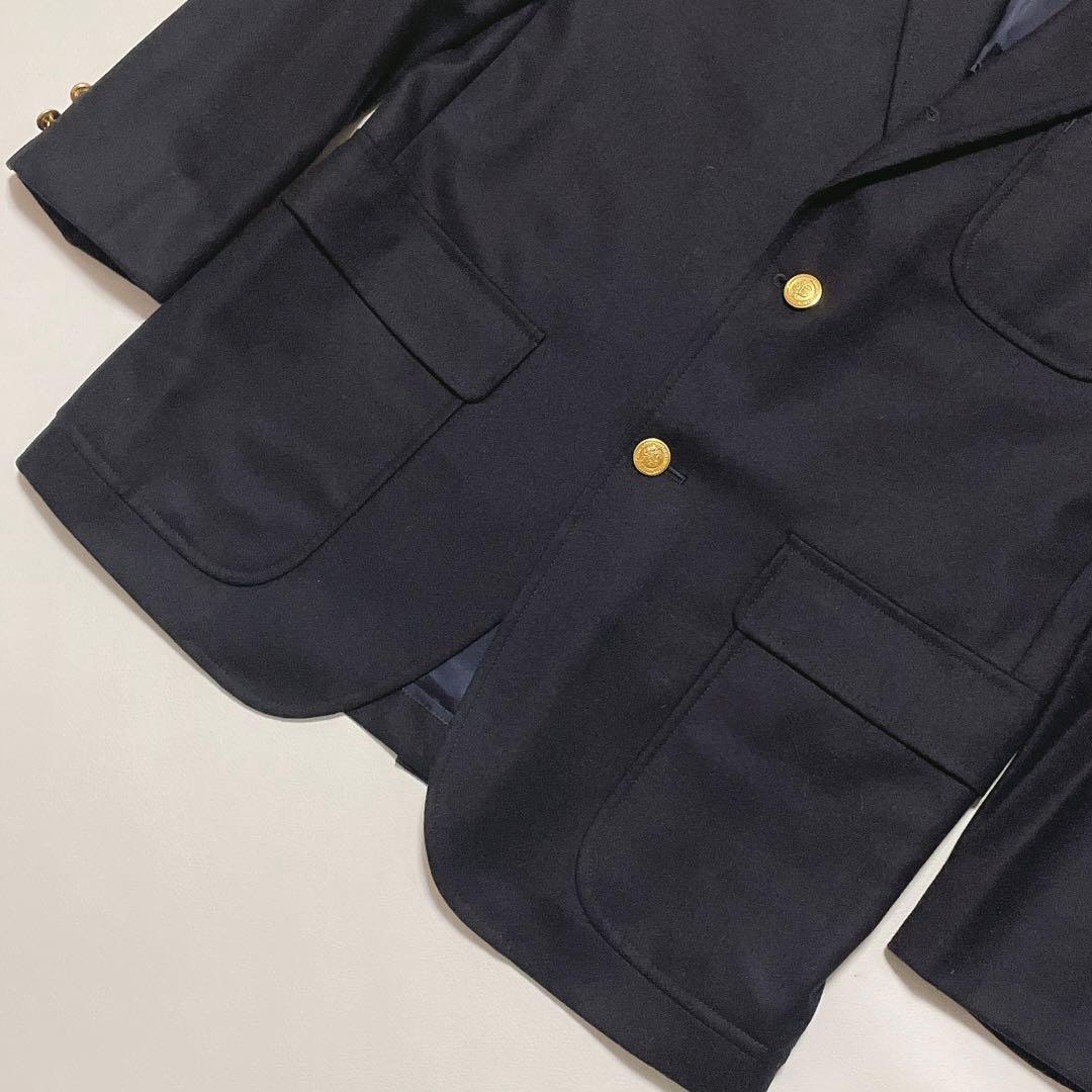 未使用級★ジェイプレス　100thアニバーサリ　紺ブレ　金ボタン 段返L(624