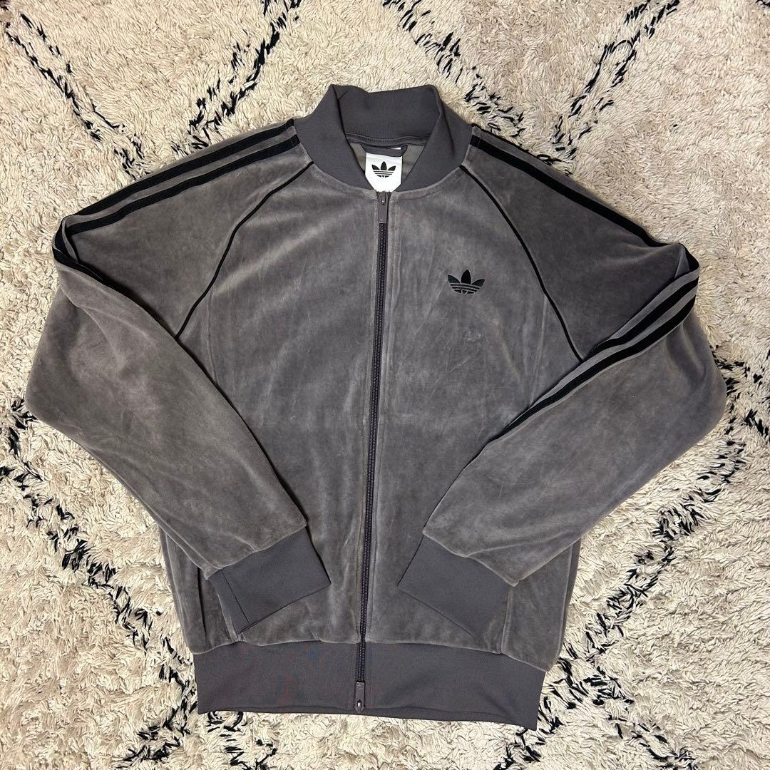 y*u様 adidas SST アディカラー ベロア トラックトップ トラックパ