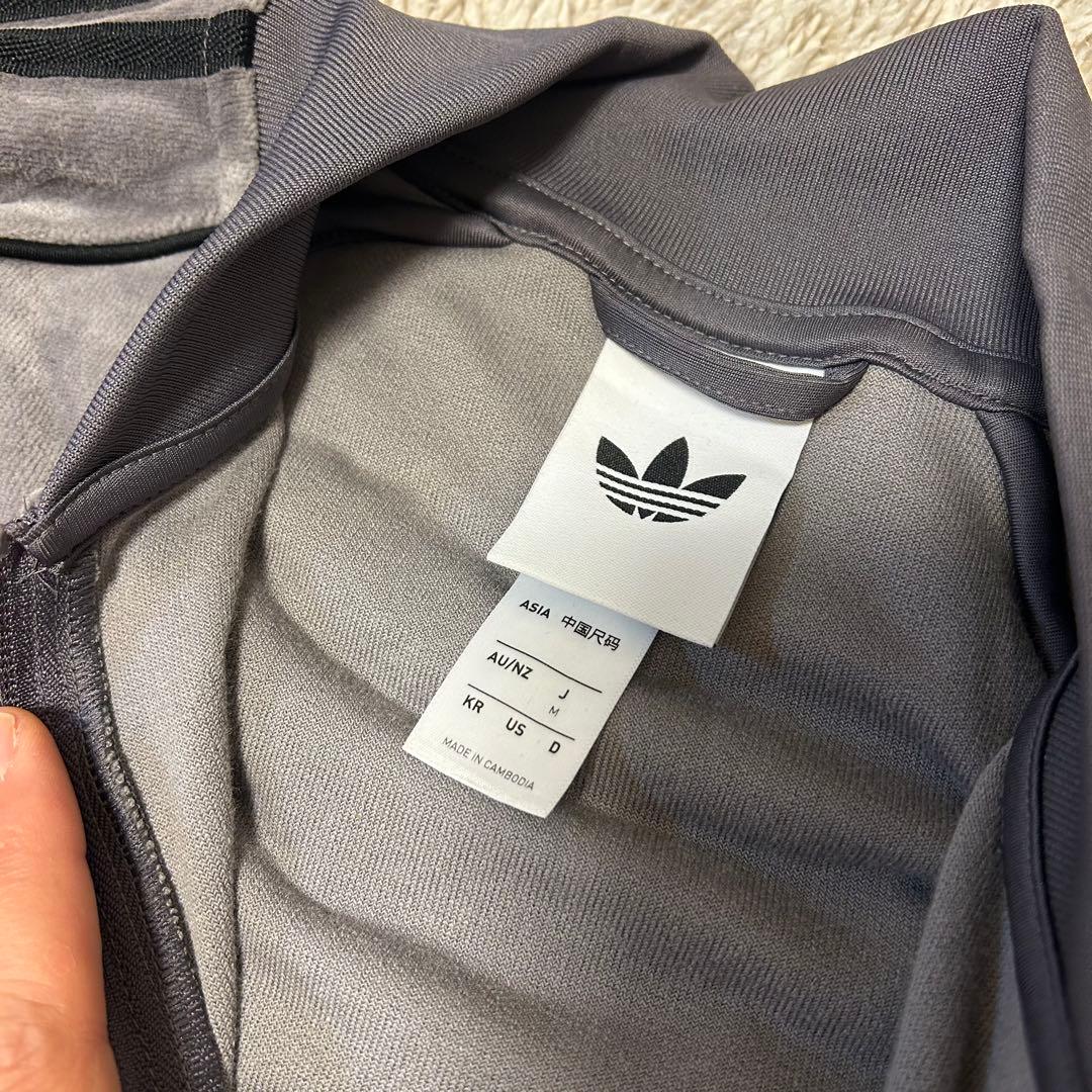 y*u様 adidas SST アディカラー ベロア トラックトップ トラックパ