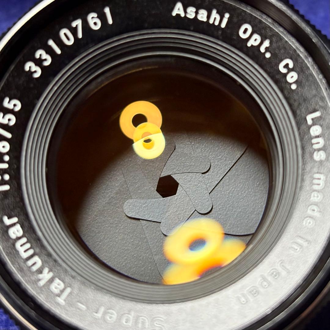 PENTAX Super Takumar 55mm f1.8 後期型 95016
