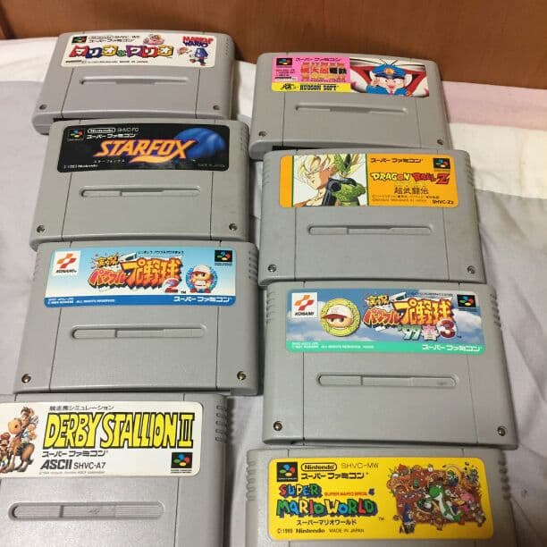 スーパーファミコンのカセット