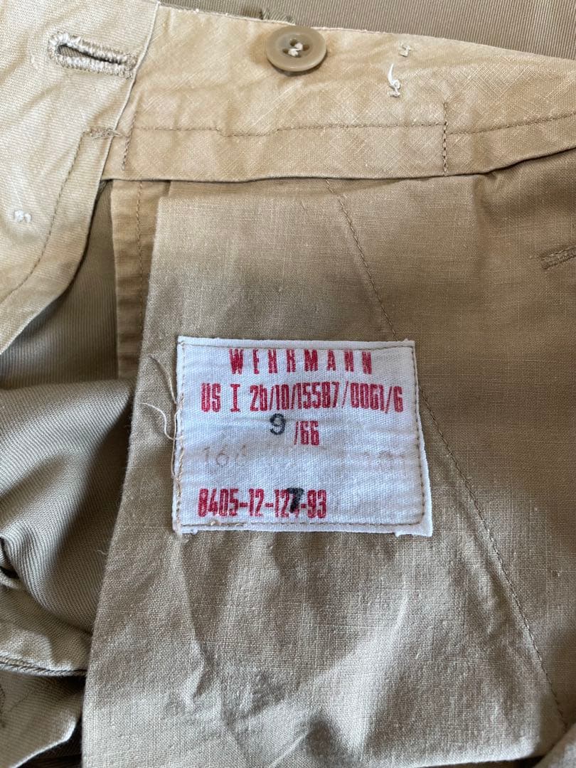 60s ドイツ軍 ミリタリーチノパン