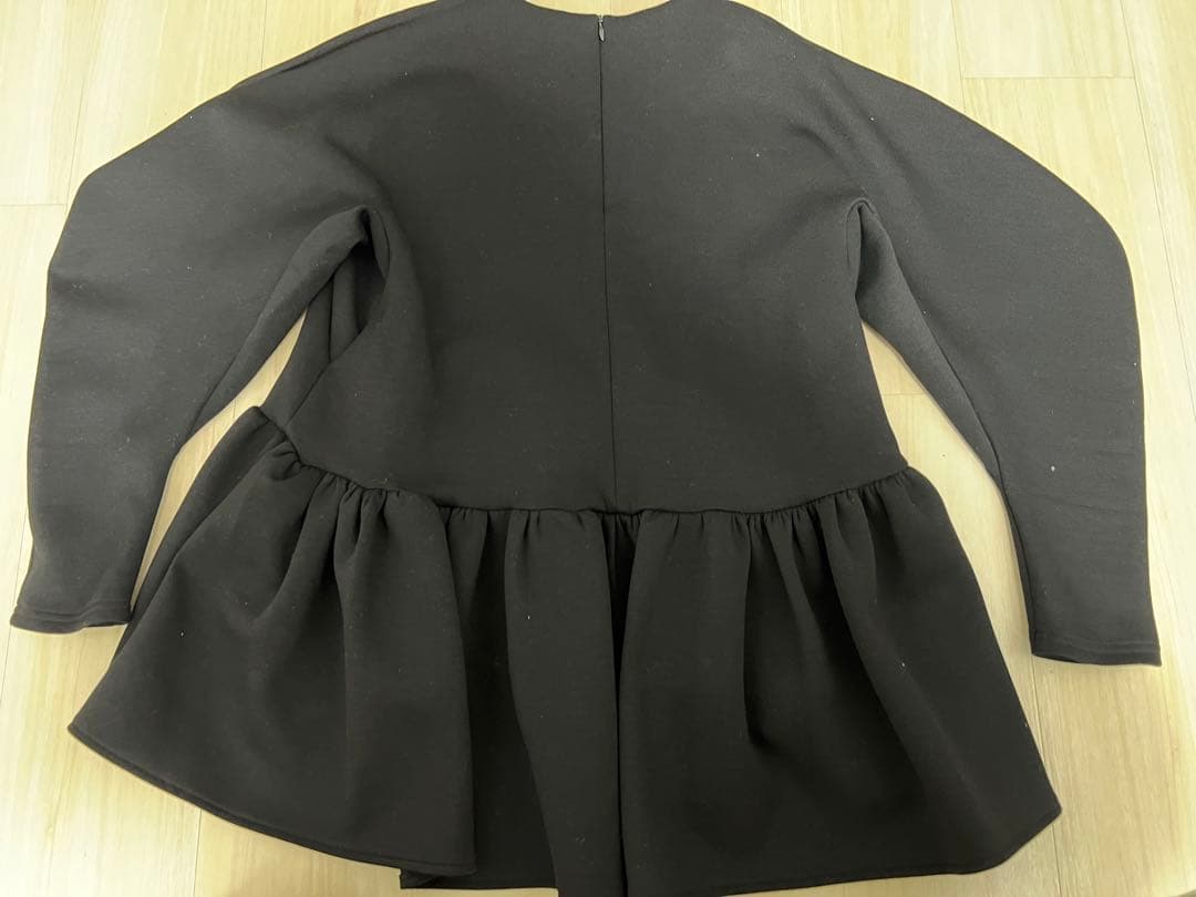 美品。ツルバイマリコオイカワ　フレアデザイン長袖チュニック