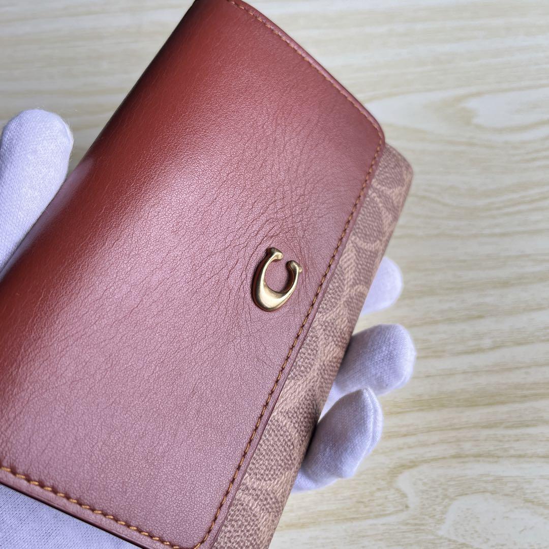 コーチ COACH シグネチャー ブラウン 財布