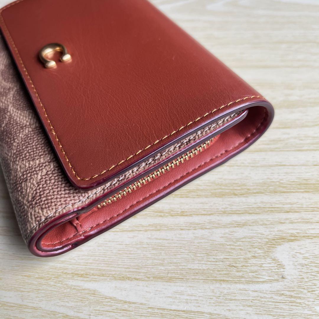 コーチ COACH シグネチャー ブラウン 財布
