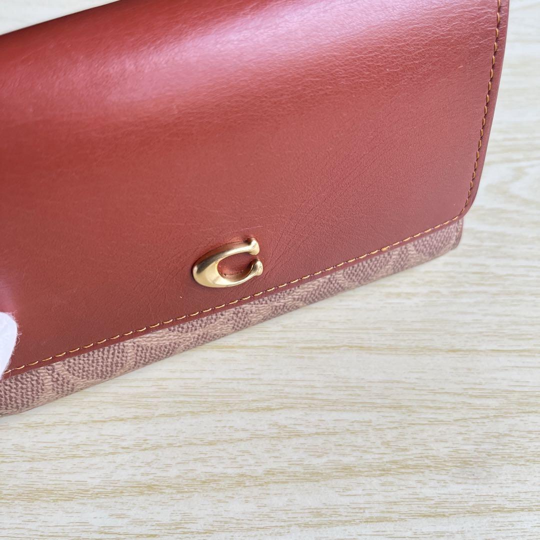コーチ COACH シグネチャー ブラウン 財布