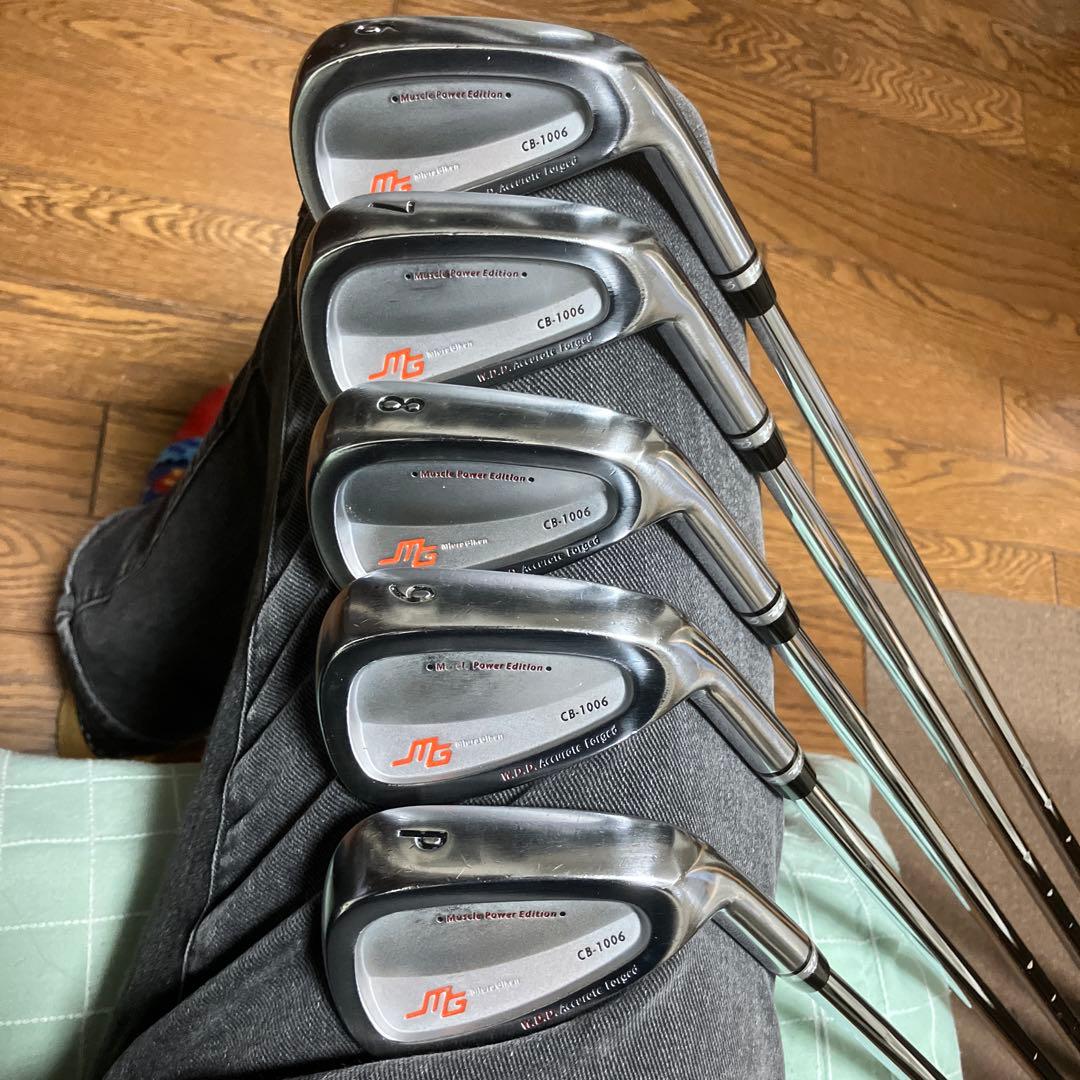 最終値下三浦CB-1006アイアン6番からPW 島田ゴルフNINE(R)超美品