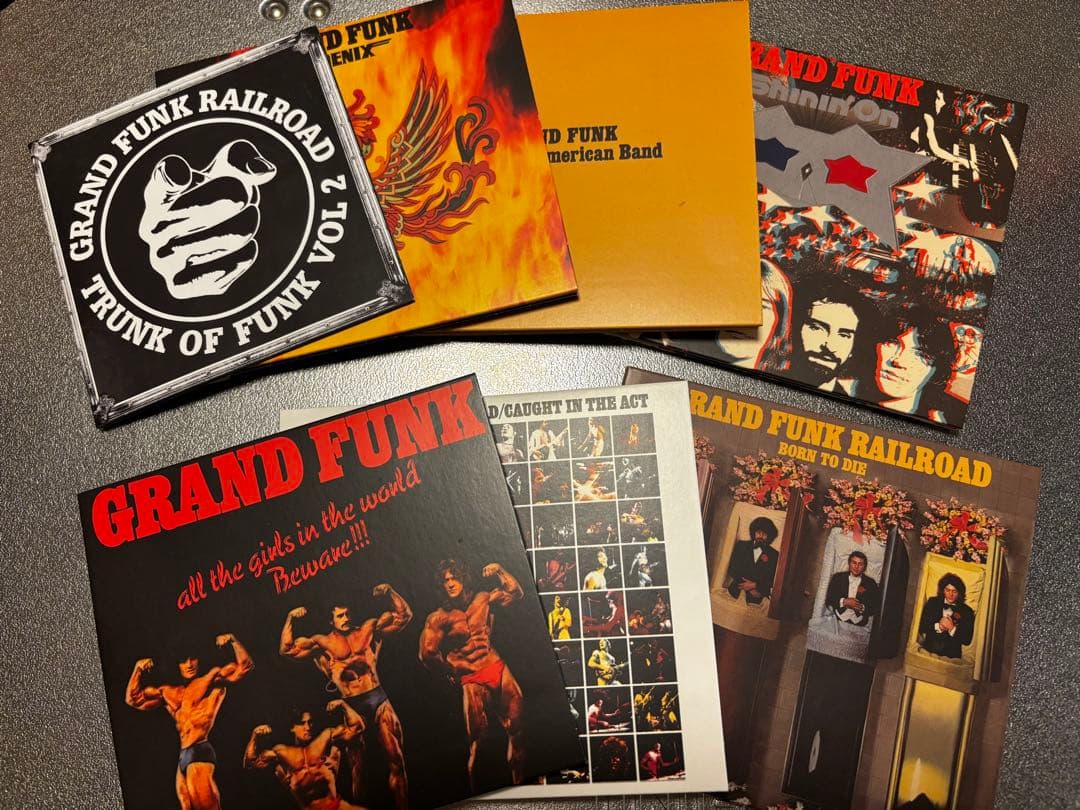 洋楽 GRAND FUNK RAILROAD TRUNK OF FUNKVOL1& 2