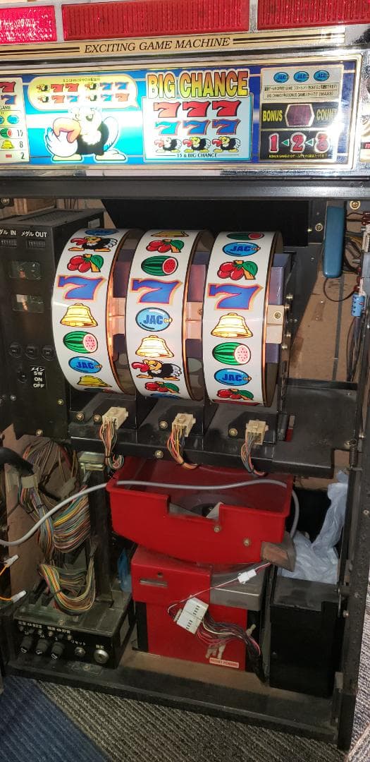 ♪パチスロ実機　４号機　ユニバーサル　クランキーコンドル　不要機付き♪