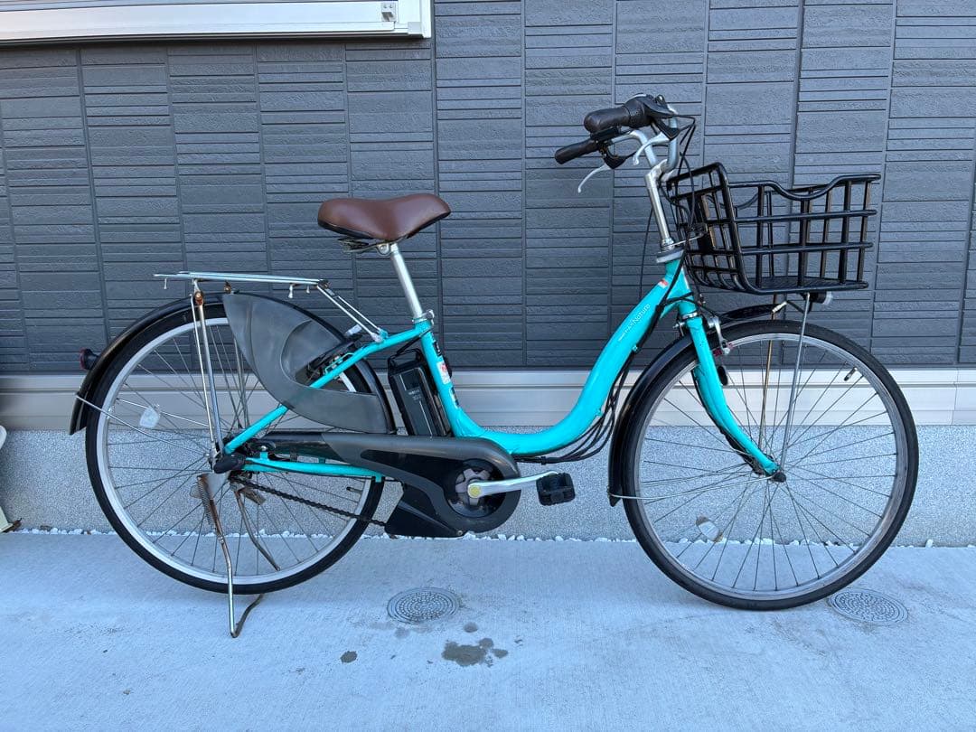 【送料込】電動自転車　ヤマハ　PAS ナチュラ　26インチ　バッテリー合計3個