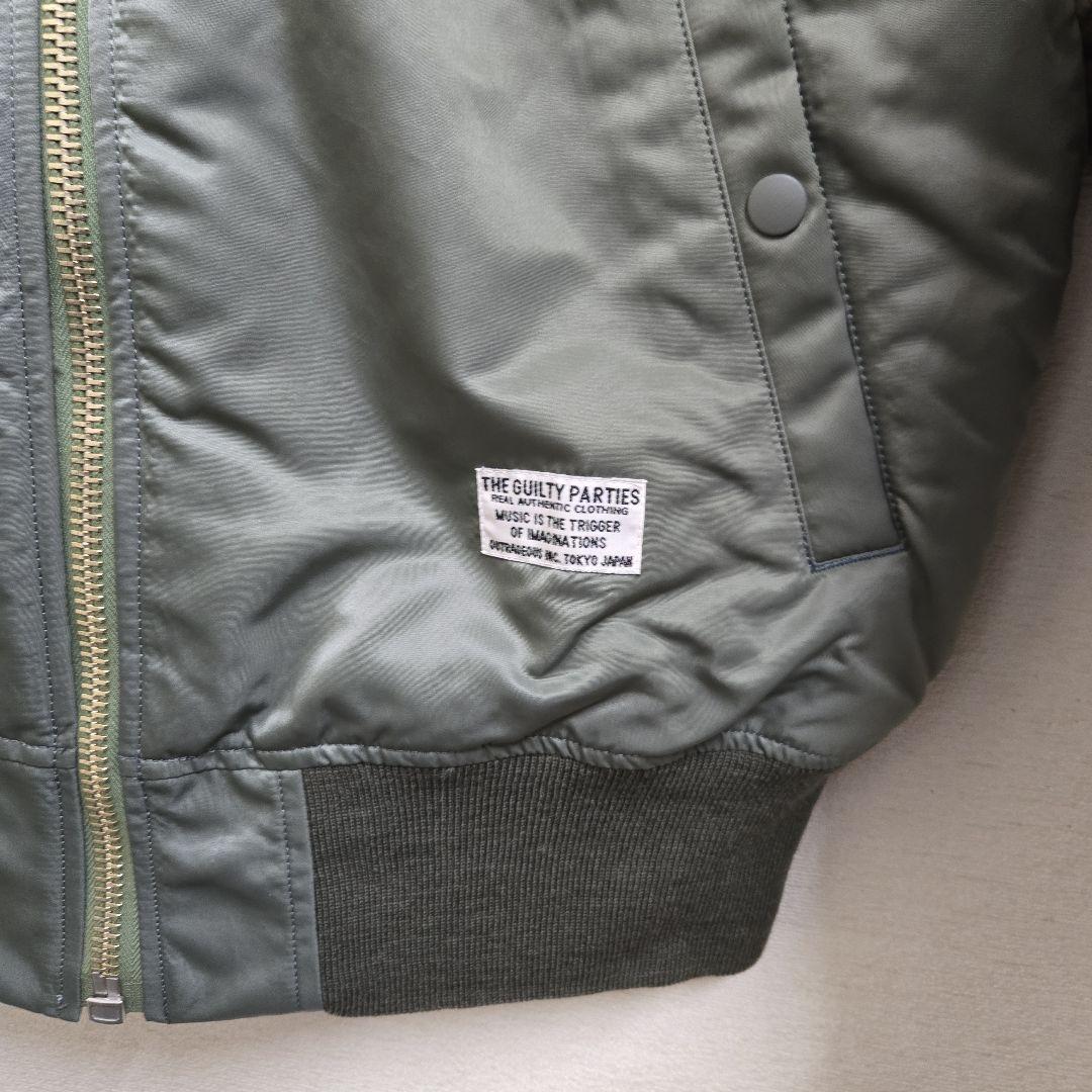 今だけ1万円引き24FW名作未使用ワコマリアMA-1レオパードKHAKI/XL