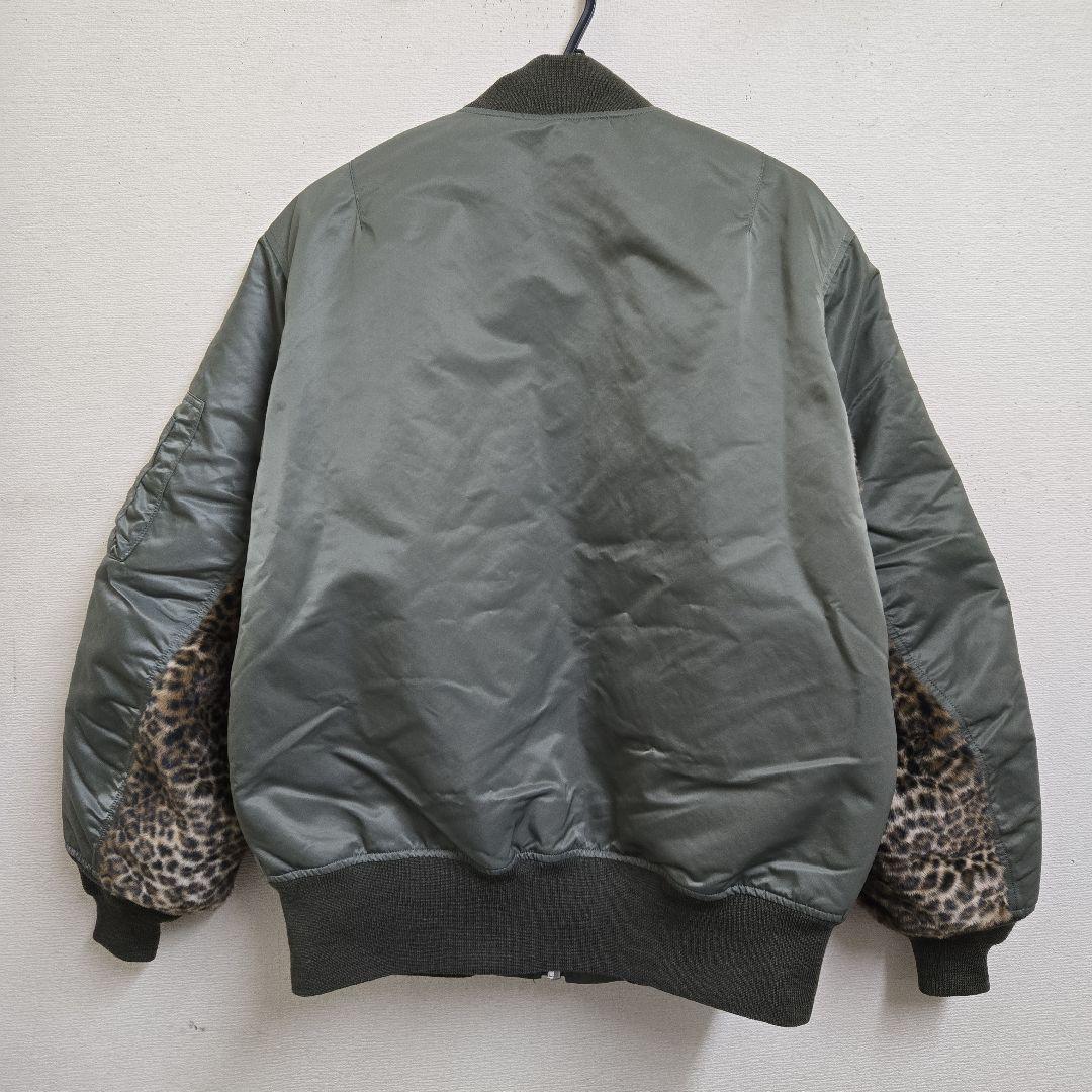 今だけ1万円引き24FW名作未使用ワコマリアMA-1レオパードKHAKI/XL