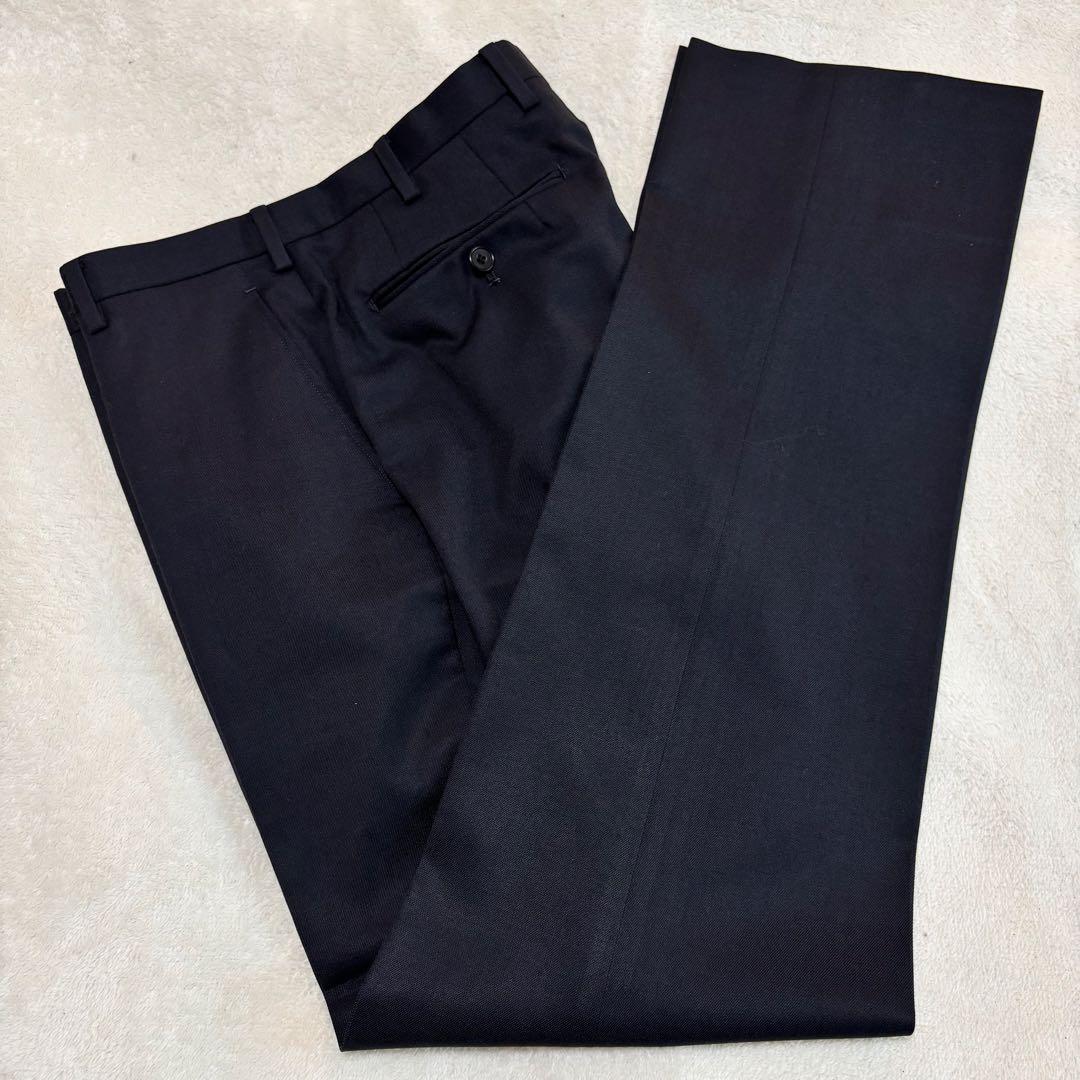 ✨️美品✨️ バーバリーブラックレーベル スーツ ネイビー XLサイズ 日本製