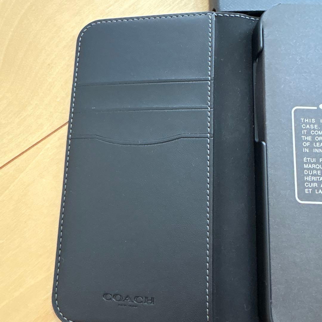 COACH iPhone16plus 2024用手帳型ケース