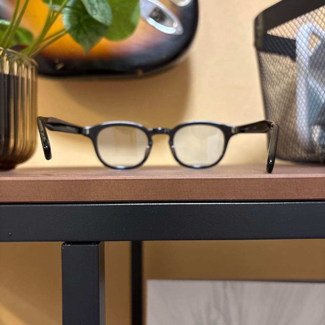 UNITED ARROWS John ブラックフレーム眼鏡