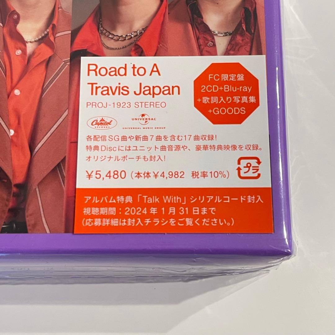 TravisJapan Road to A FC限定盤　Blu-ray