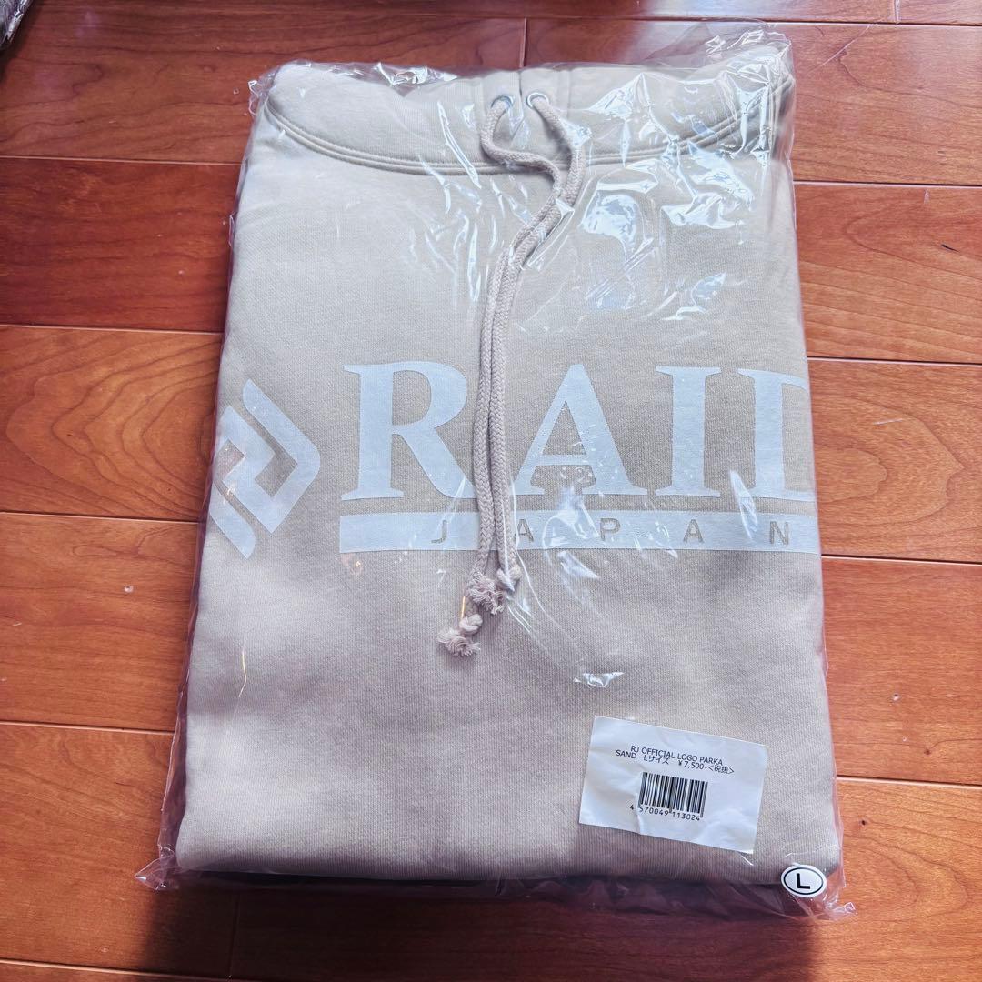 RAIDJAPAN パーカー　新品未使用　Lサイズ