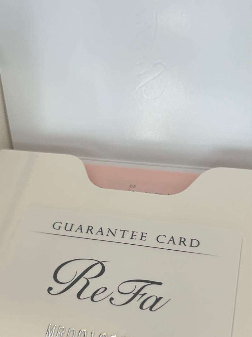 【新品未使用】ReFa RM-CR2339B SILVER モーションカラット