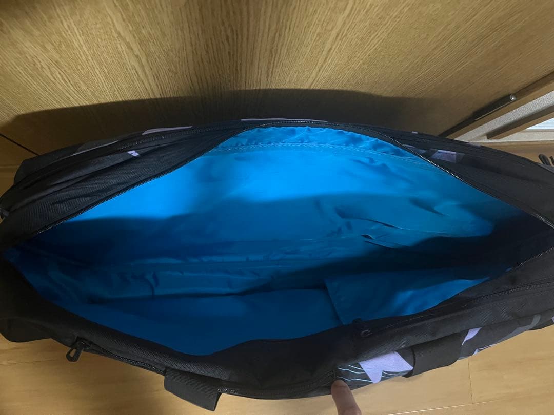 YONEX テニスバッグ ブラック/パープル