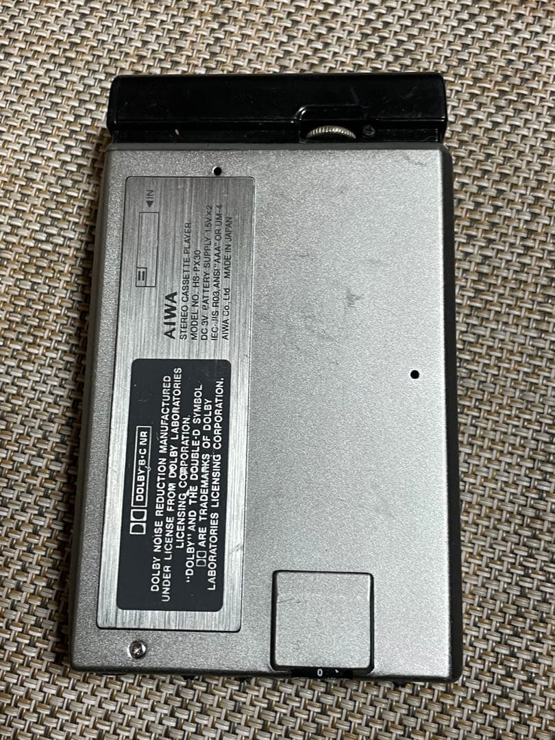 AIWA【HS-PX30】ポータブルカセットプレーヤー
