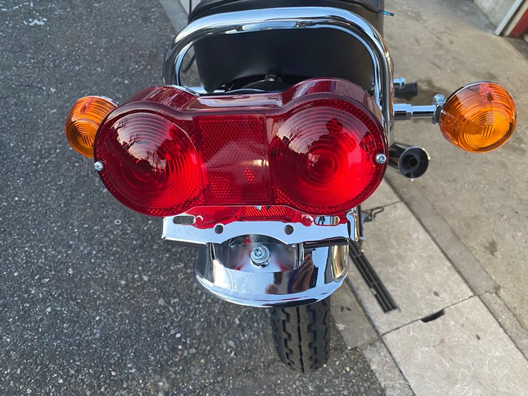 ホーク バブ CB250T CB400T リアフェンダー　サンパチテール　新品