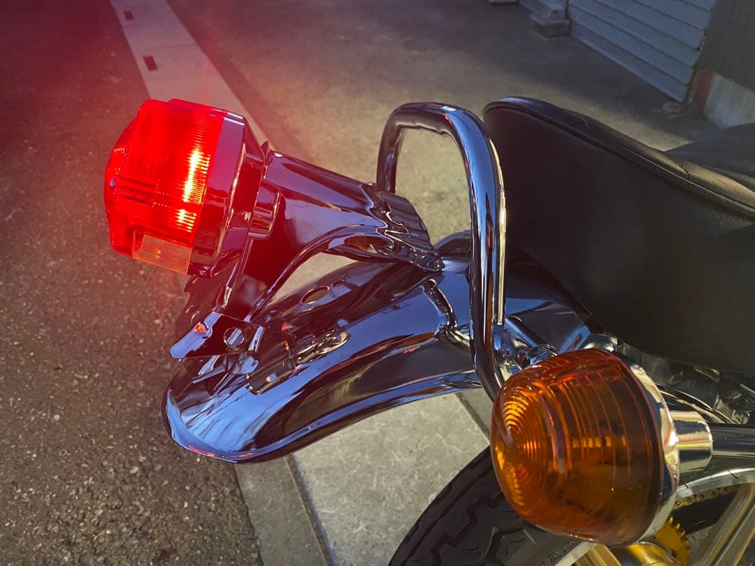 ホーク バブ CB250T CB400T リアフェンダー　サンパチテール　新品