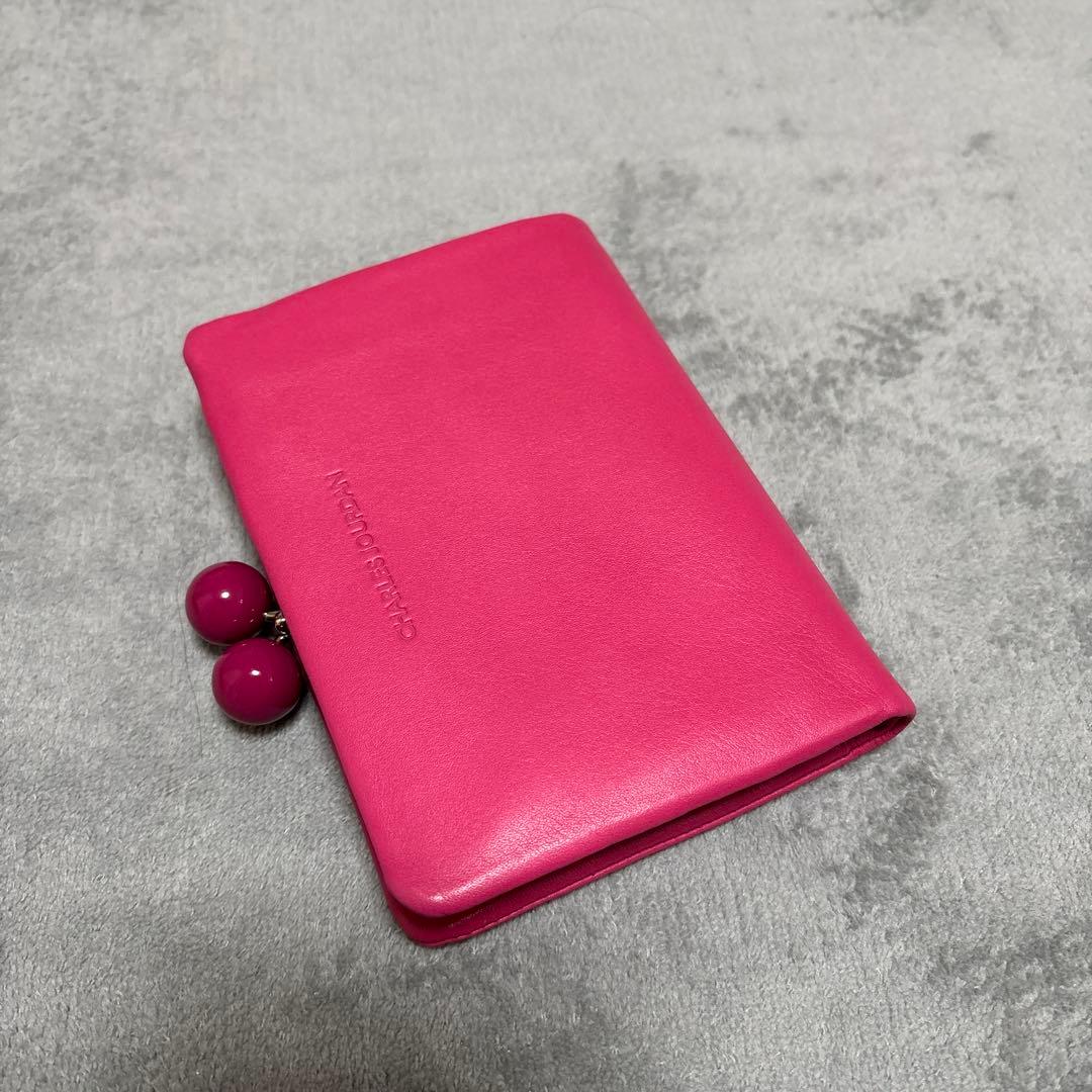 CHARLES JOURDAN 二つ折り財布 ピンク