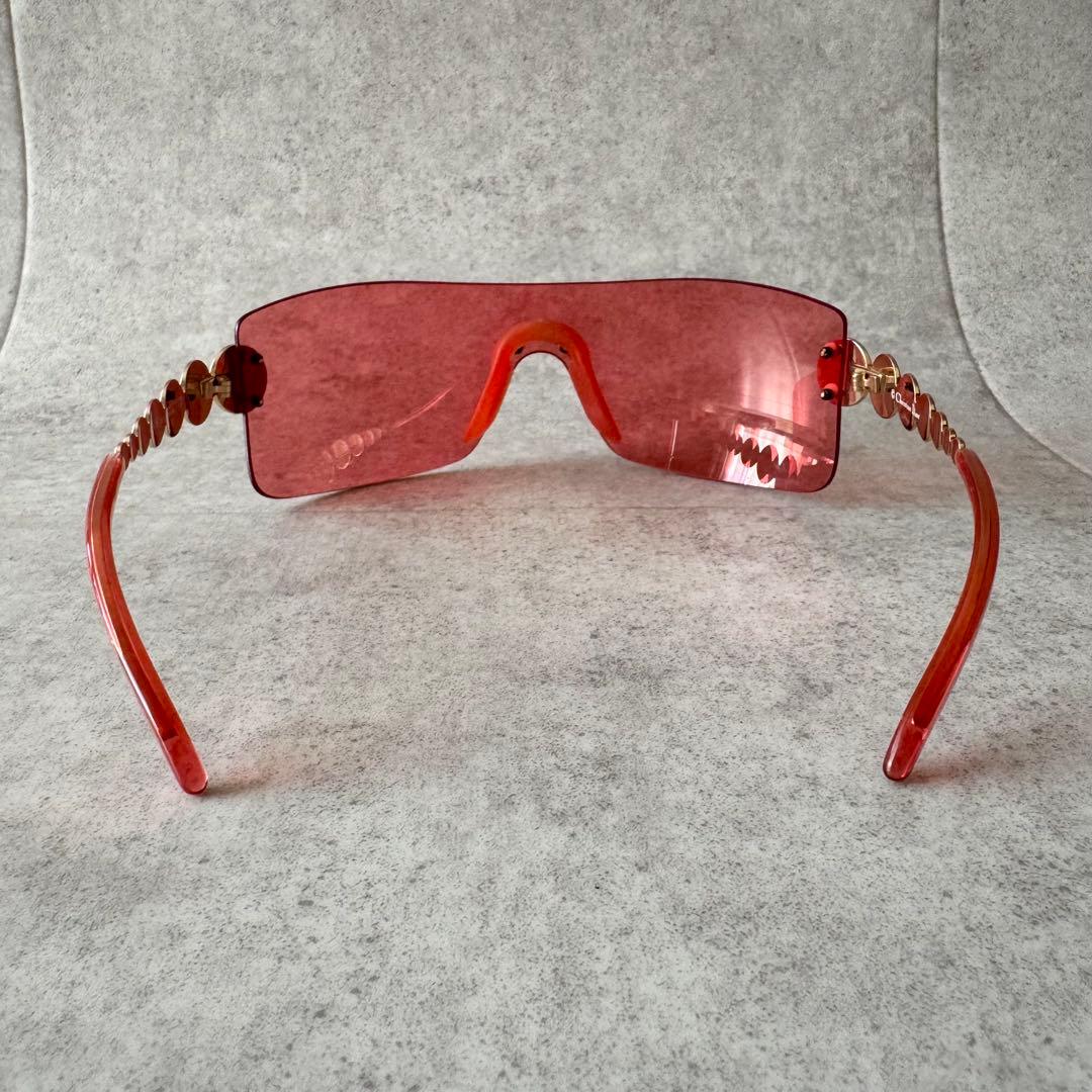 希少　クリスチャンディオール　ガリアーノ期　サングラス　リムレス　ゴールド金具