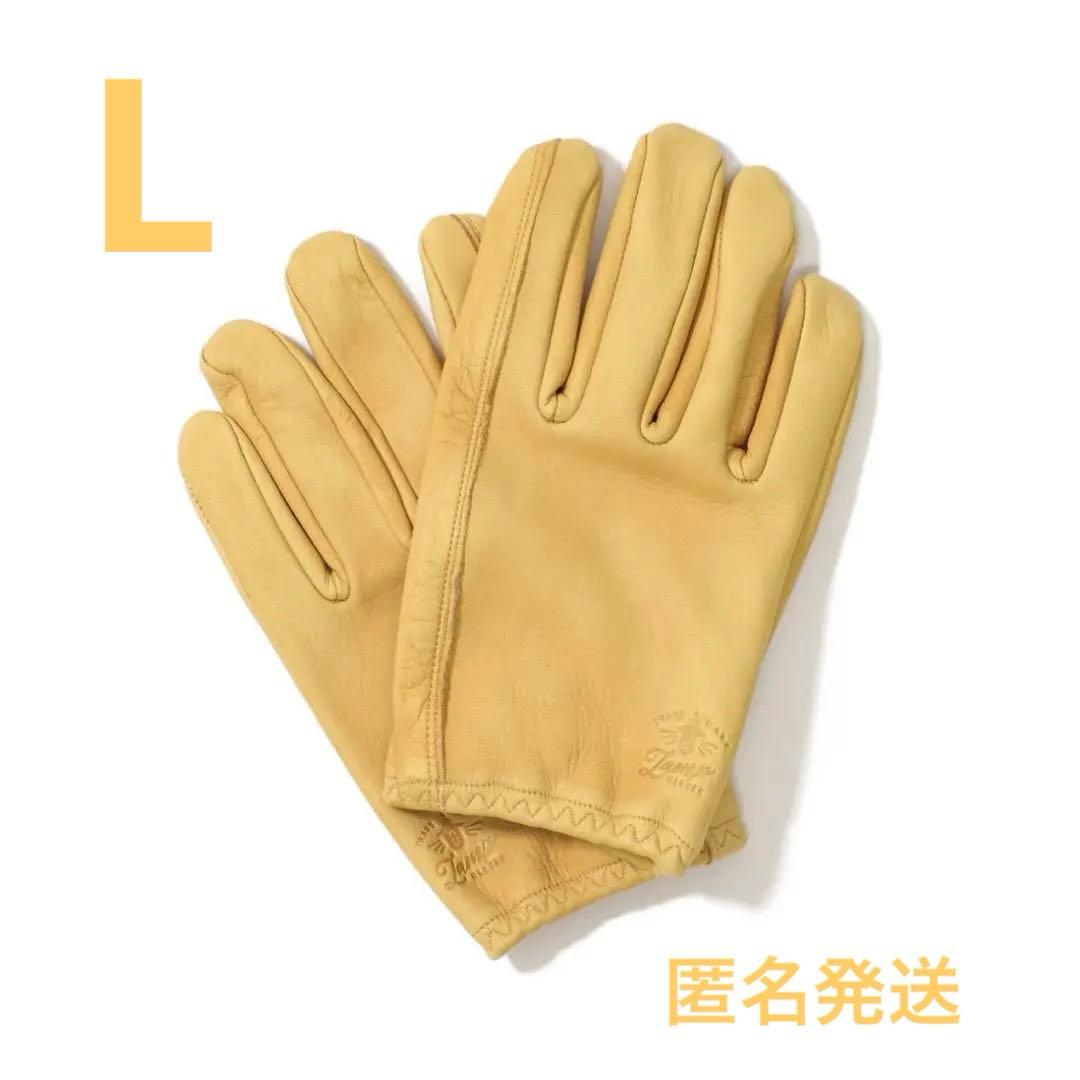 【即日発送】Lamp Gloves ランプグローブス　Camel キャメル　L