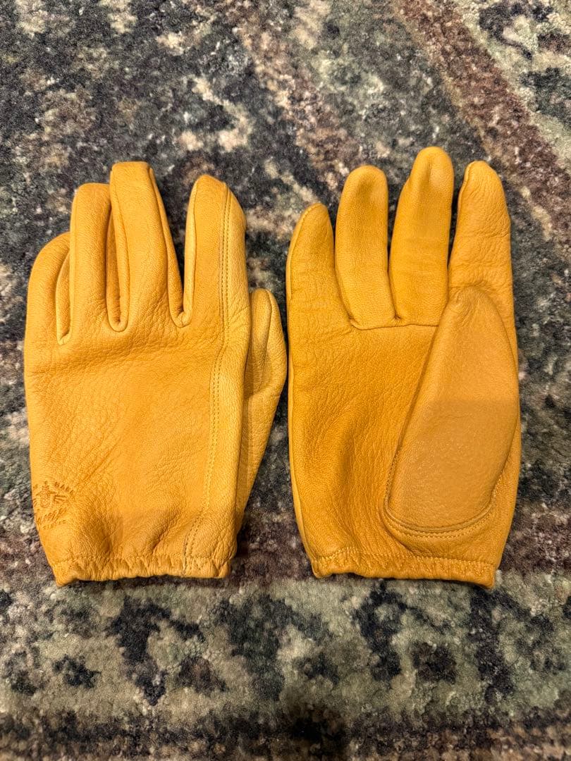 【即日発送】Lamp Gloves ランプグローブス　Camel キャメル　L