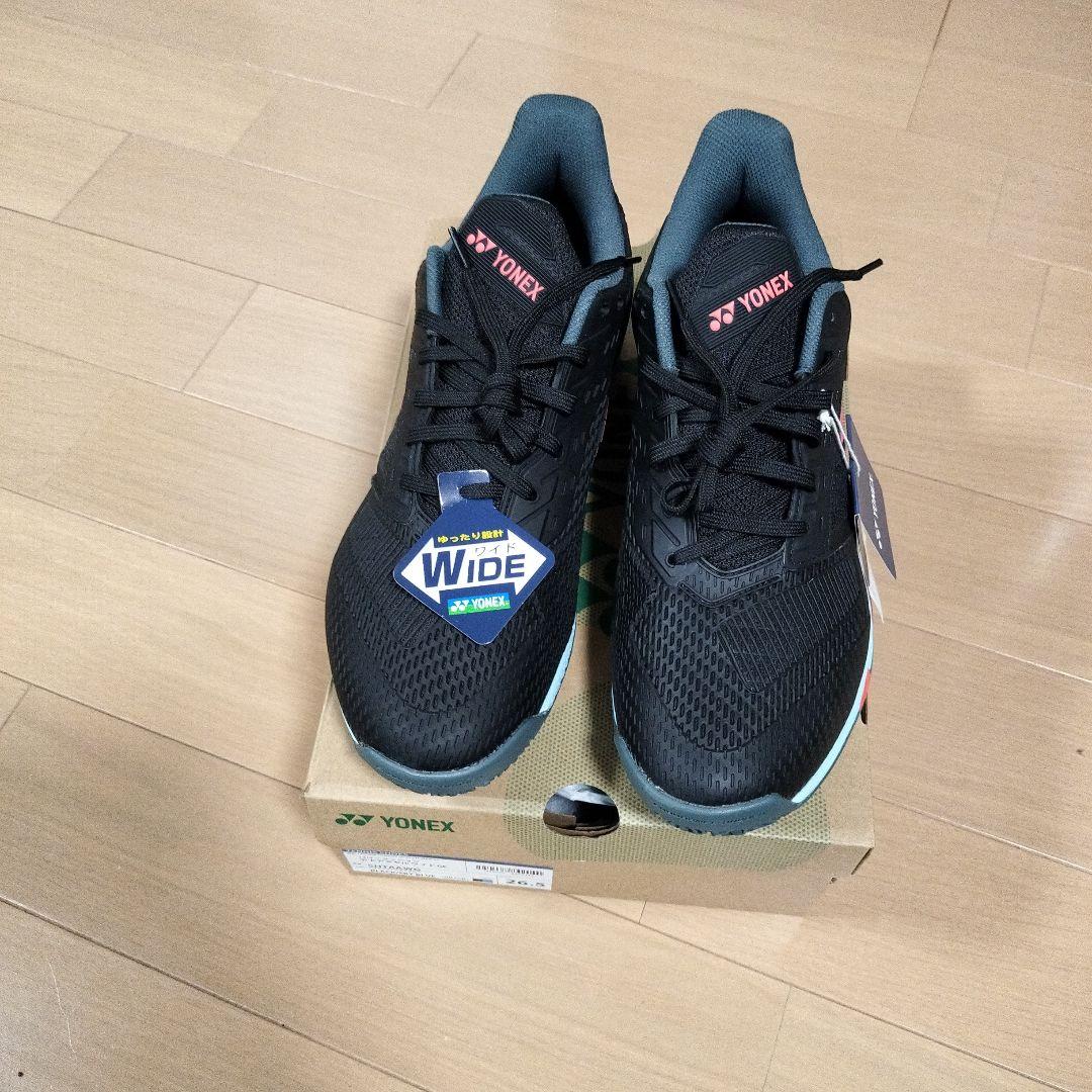 テニスシューズ パワークッションアドアクセルワイド(オムニ)　26.5cm