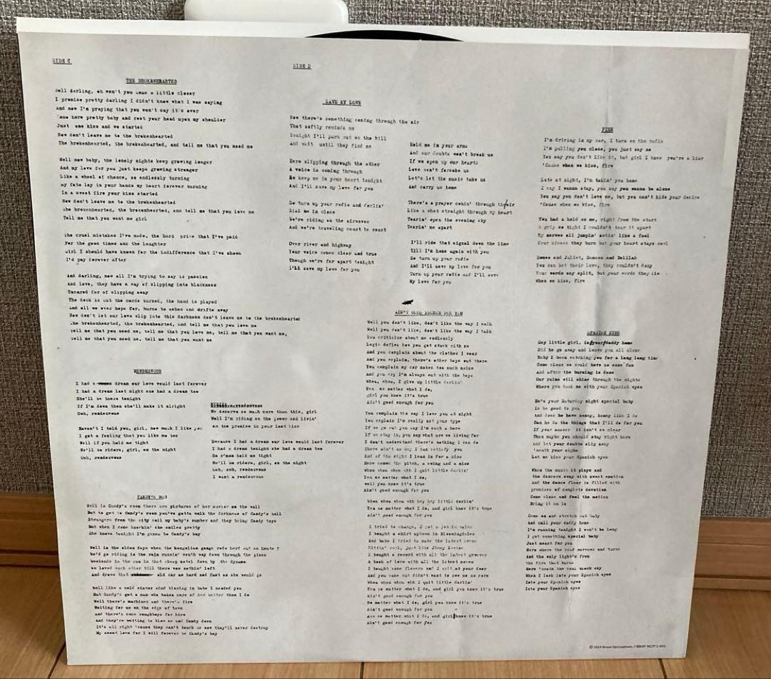 希少盤 Bruce Springsteen The Promise 3LP