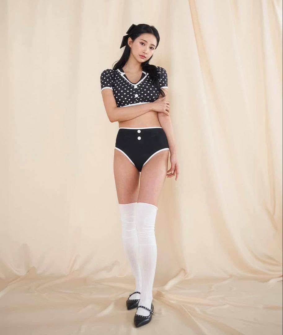 Darich ドットハイウエストビキニ