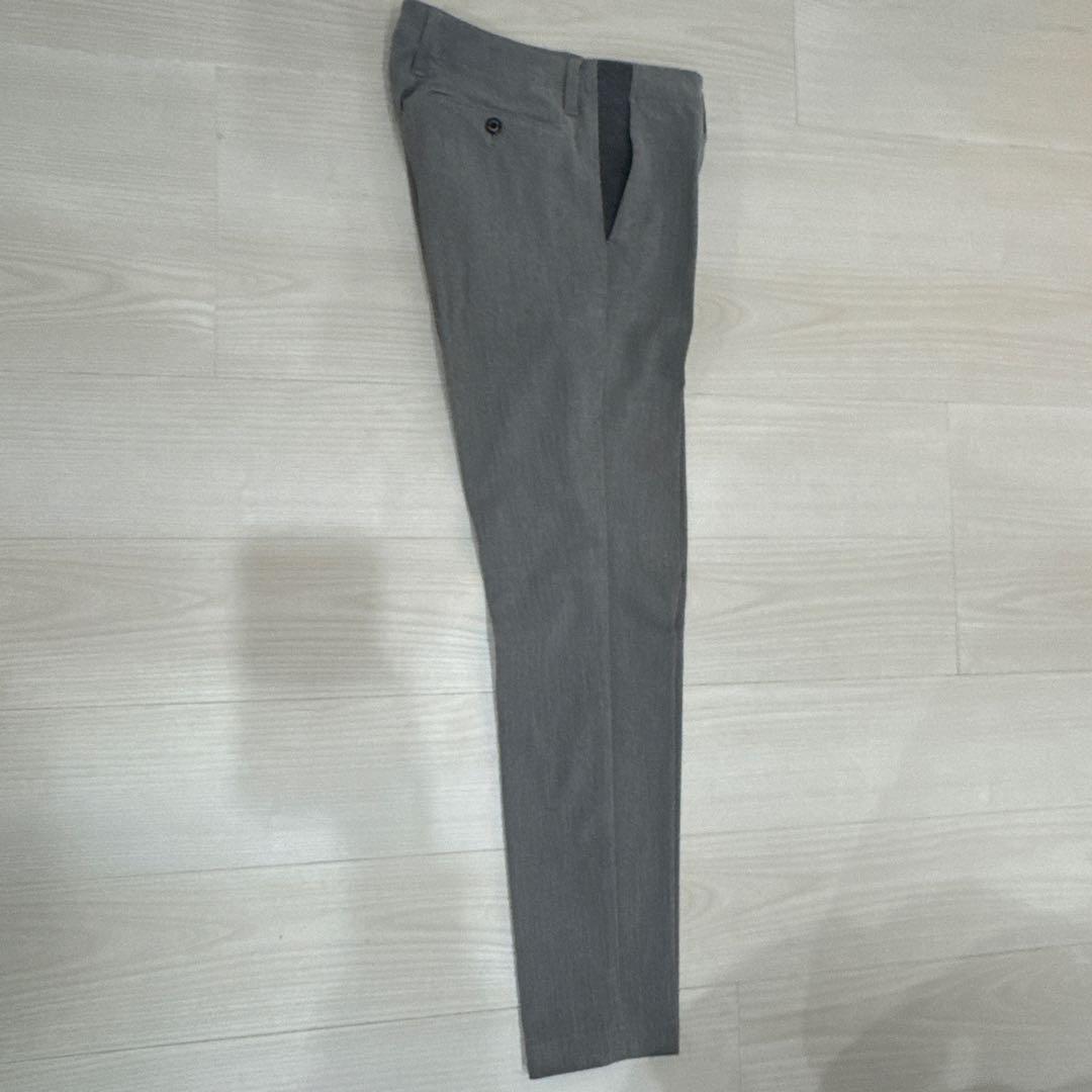 【美品】ストレッチ　グレー　メンズM