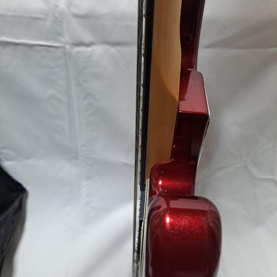 ま*お様 SELDERエレキベース レッド 4弦 シングルコイル