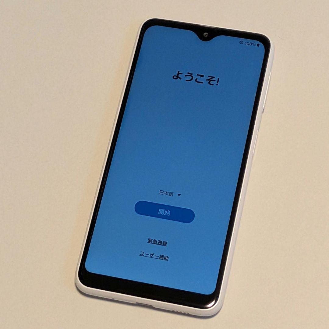 Galaxy Aシリーズ SCG18 A23 5G ホワイト 本体