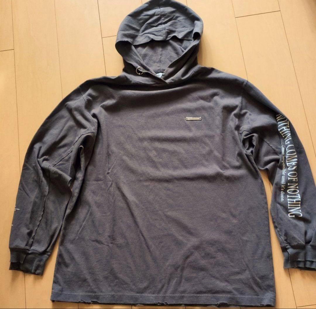 トップス PRANK PROJECT Hooded Long Sleeve Tee