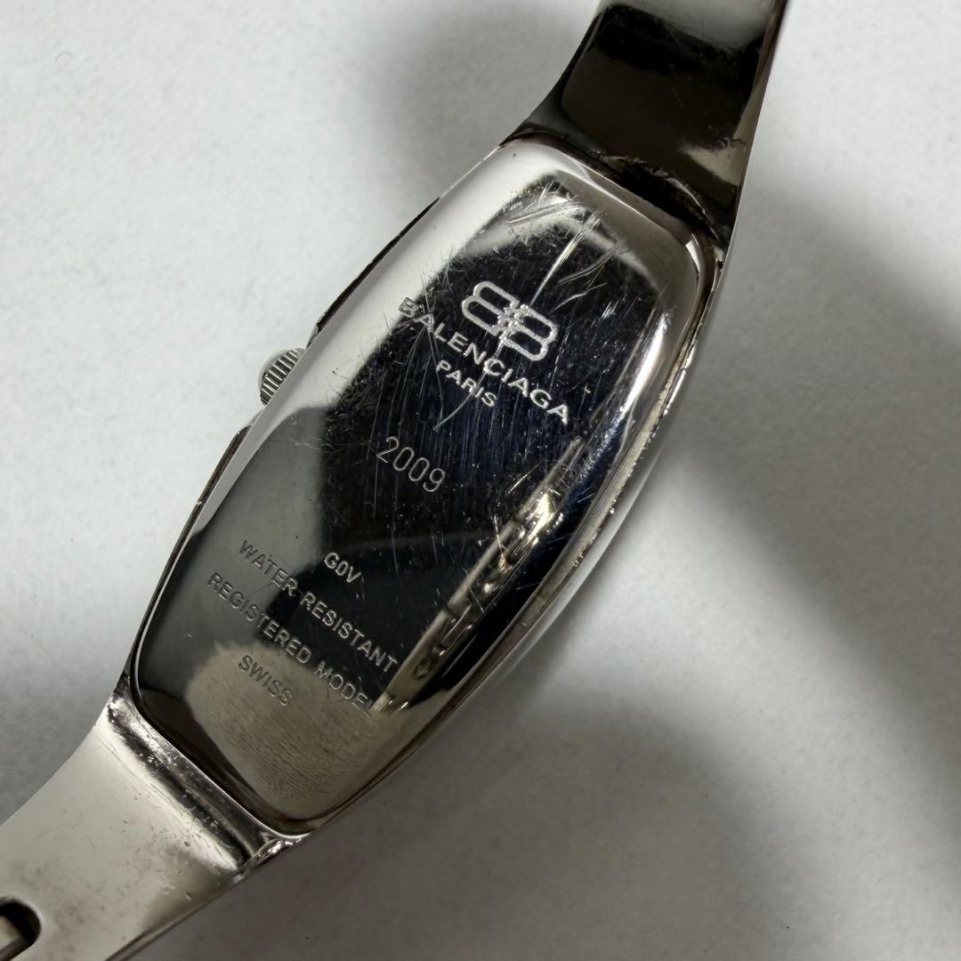 【稼働/新品電池/希少】バレンシアガ 腕時計 G0V スリム エレガント QZ