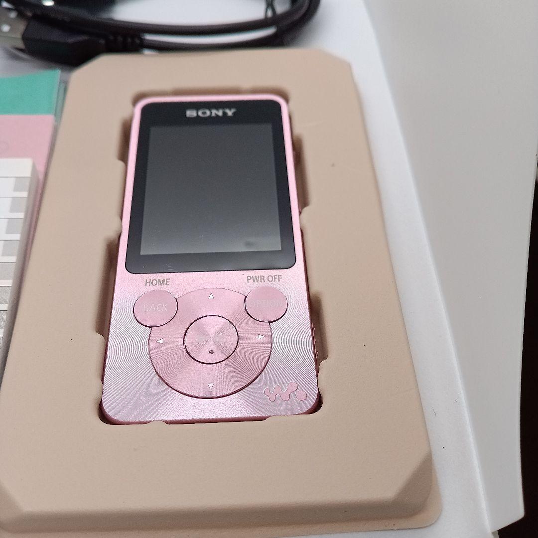 未使用に近いSONY NW-S14 デジタルオーディオプレーヤー ピンク