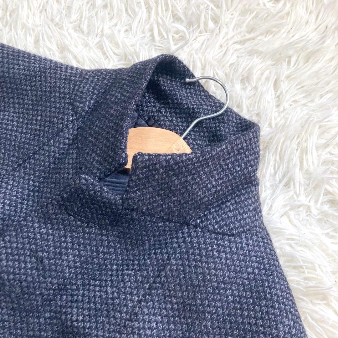 dunhill テーラードジャケット　ツイード　ウール　アルパカ　スペイン製